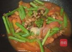 茄汁鱿鱼四季豆的做法图解13