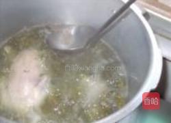 乳鸽绿豆汤的做法图解4