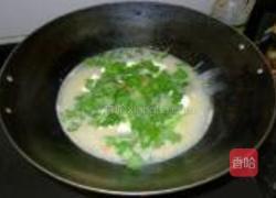 鲫鱼芫荽豆腐汤的做法图解7