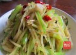 芹菜炒土豆丝的做法图解11