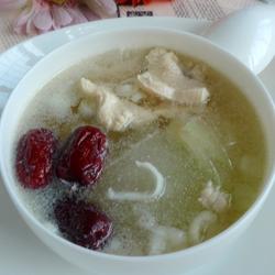 鸡片冬瓜汤的做法[图]