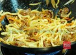 生炒三鲜乌冬的做法图解8
