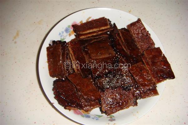 蜜汁黑椒猪肉脯