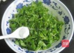 荠菜饼的做法图解2