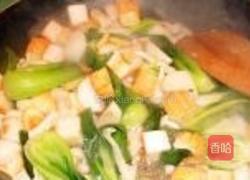 鱼丸鱼豆腐炒时蔬的做法图解5