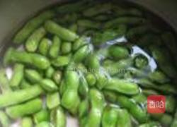 盐水毛豆的做法图解2