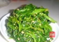 香油菠菜的做法图解6