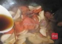 番茄杏鮑菇炒香腸的做法圖解6