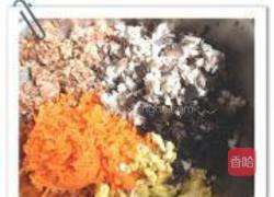 平菇胡萝卜烫面蒸饺的做法图解8