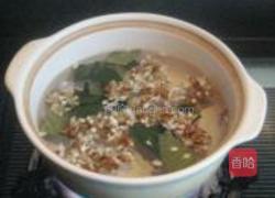 枇杷花糯米粥的做法图解3