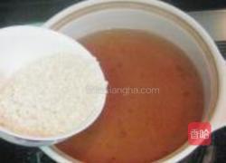 枇杷花糯米粥的做法图解6