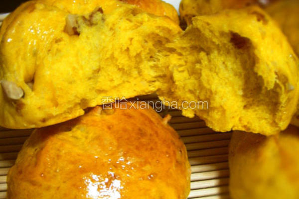 南瓜杏仁面包仔