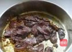 青蒜炒鸭血的做法图解7