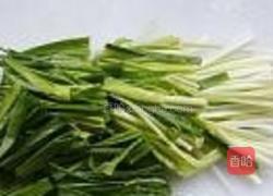 青蒜炒鸭血的做法图解5