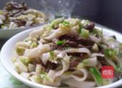 包菜牛肉丝炒粿条的做法图解9