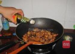 豆角烧鸭的做法图解7