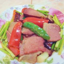 蒜薹炒腊肉的做法[图]