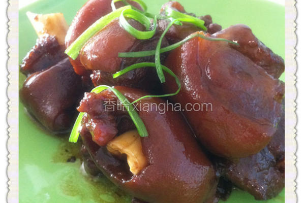 红烧带皮羊肉