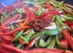 鸡丝炒青红椒腰果的做法图解7