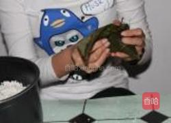 蜜枣糯米粽的做法图解4