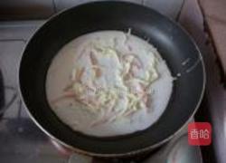 包菜摊饼的做法图解5