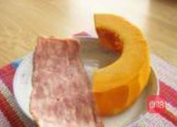 椰香南瓜培根卷的做法图解1