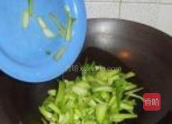 小白菜炒香菇的做法图解7