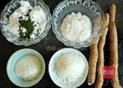 山药绿茶糕的做法图解1
