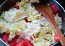 番茄面鱼包菜的做法图解5