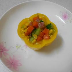 五色蔬菜盅的做法[图]