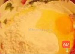 香菜火腿摊煎饼的做法图解1