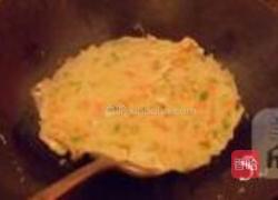 香菜火腿摊煎饼的做法图解5