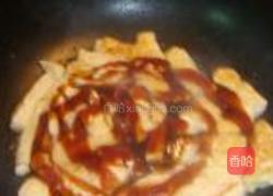 彩椒炒嫩豆腐的做法图解5