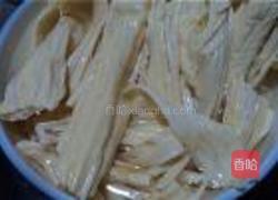 白果腐竹江瑶柱粥的做法图解3