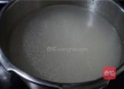 白果腐竹江瑶柱粥的做法图解6