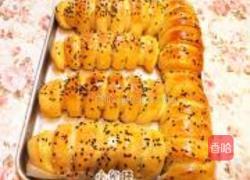 肉松毛毛虫面包的做法图解15