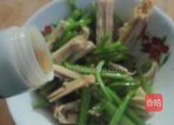 凉拌芹菜腐竹的做法图解8