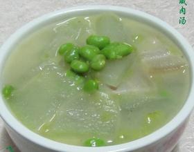 冬瓜毛豆咸肉汤