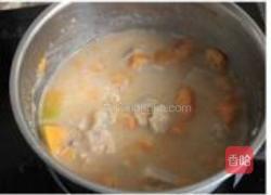 奶香芡实香芋羹的做法图解7