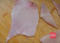 芫爆鱿鱼卷的做法图解3