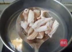 芫爆鱿鱼卷的做法图解4