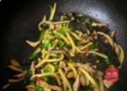 三丝炒猪肝的做法图解6