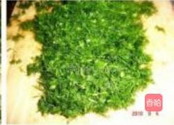 茴香煎饼的做法图解1