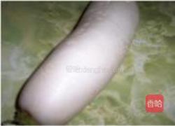 酱油萝卜花的做法图解1
