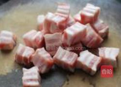 木瓜红烧肉的做法图解2