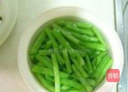 干煸四季豆的做法图解3