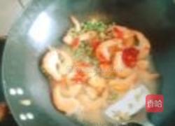 茄汁翡翠虾的做法图解8