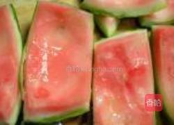 凉拌西瓜皮的做法图解2
