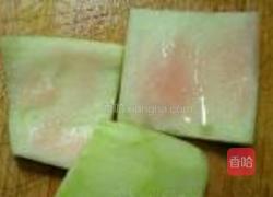 凉拌西瓜皮的做法图解3