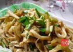 榨菜鸡丝拌金针菇的做法图解9